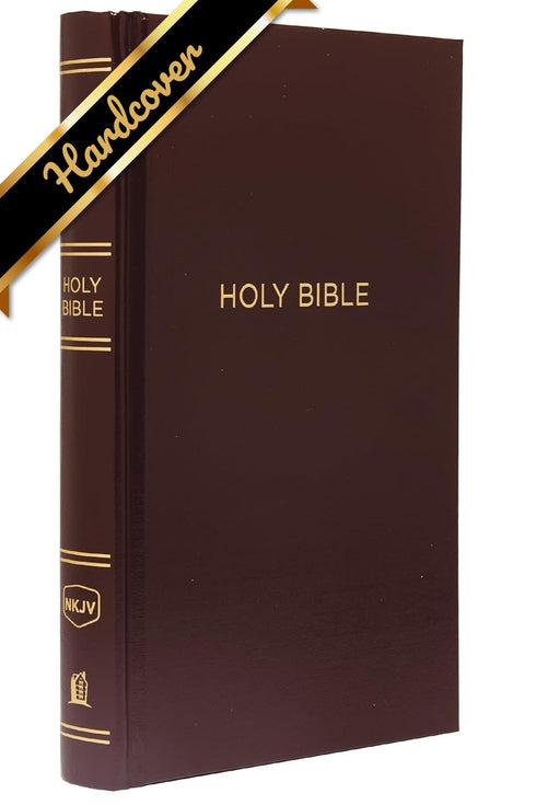 NKJV BIBLE BURGUNDY PEW, RED LETTER EDITION - THOMAS NELSON